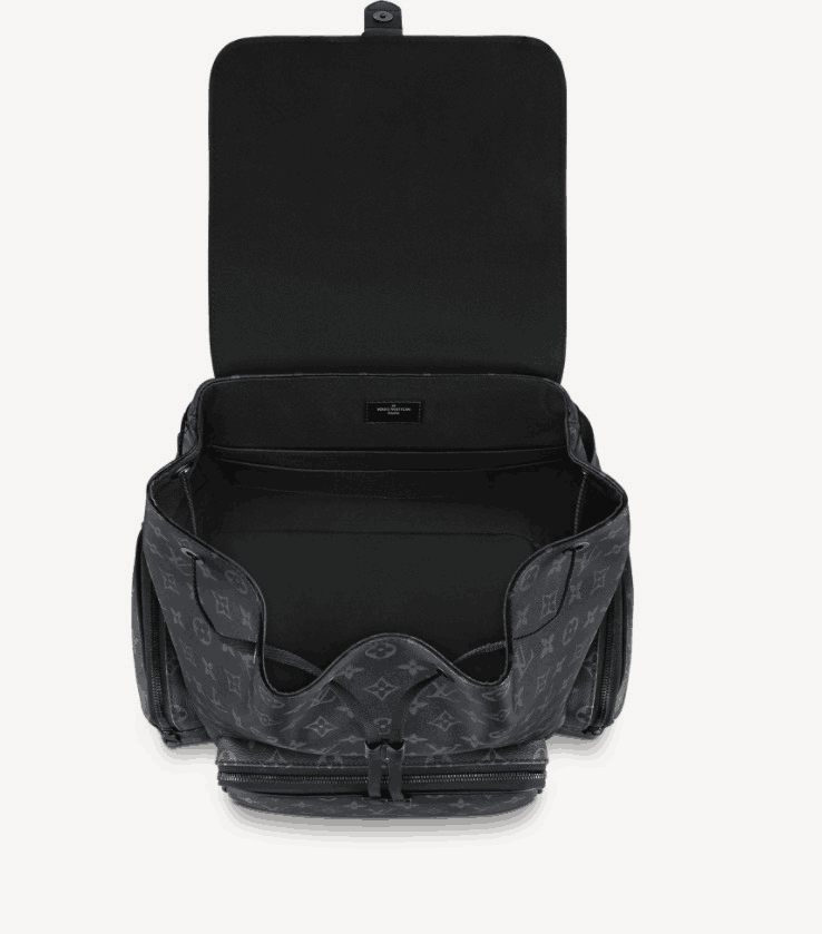 ◆大容量◆ LOUIS VUITTON バックパック バッグ トリオ 黒